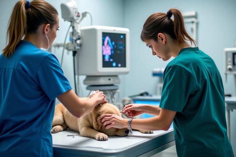 Service d'urgences vétérinaires 24h/24 et soins intensifs
